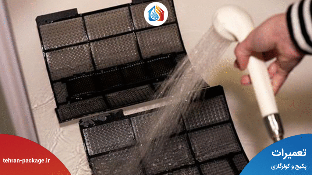 کثیفی فیلترهای پنل داخلی