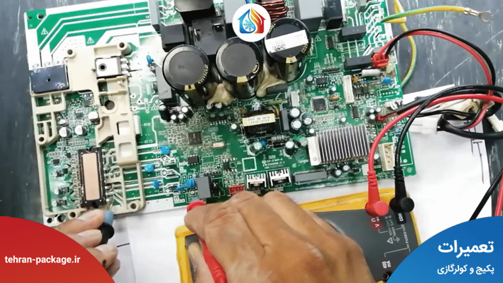 تنظیمات اشتباه یا خرابی برد الکترونیکی