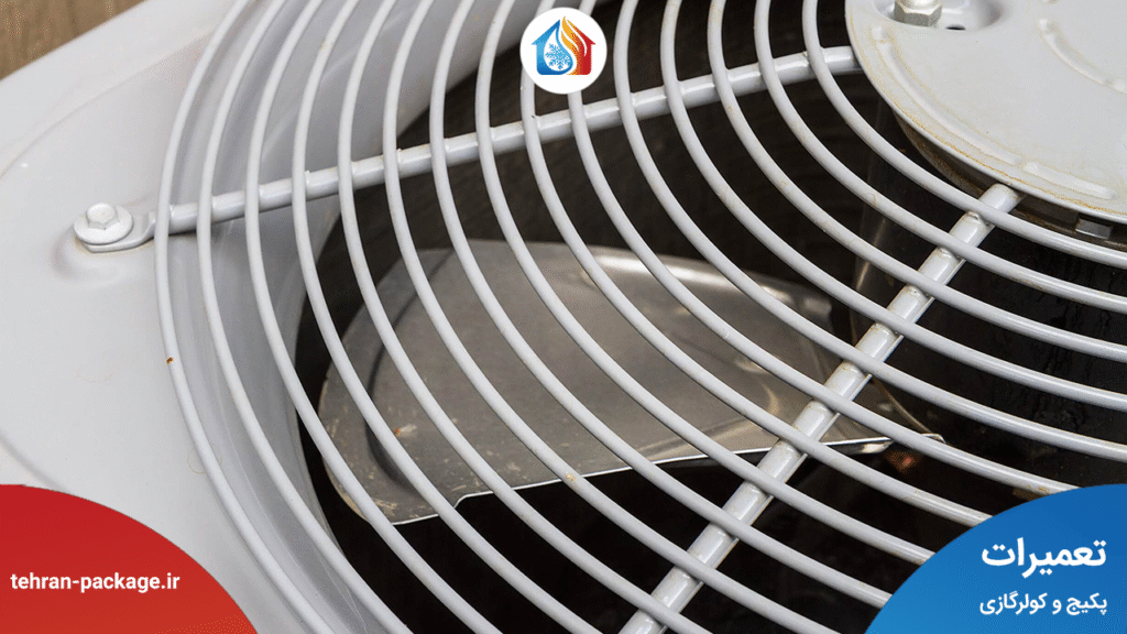 خرابی یا گیر کردن فن داخلی